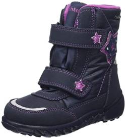 Richter Kinderschuhe Mädchen Husky Schneestiefel, Atlant Silv Rosette, 25 EU von Richter