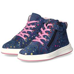 Richter Kinderschuhe Mädchen Laura Sneaker, Nautical Candy, 34 EU Weit von Richter