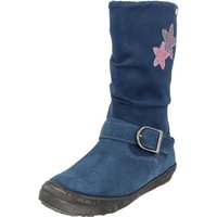 Richter Mädchen Schuhe Leder Tex Stiefel 4152-456-6811 gefüttert Blau Sterne Winterstiefel von Richter