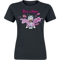 Rick And Morty T-Shirt - Rick - Explosion - S bis XXL - für Damen - Größe L - schwarz  - EMP exklusives Merchandise! von Rick And Morty