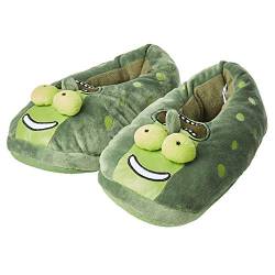 RICK AND MORTY Rick Sanchez, Pickle Rick, Morty Smith Herren-Slipper, Grün, 43 EU von Rick and Morty