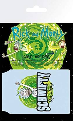 Rick and Morty Schwifty EC-Kartenhülle Kartenetui Für Fans Und Sammler 10x7 cm von Rick and Morty