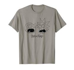 Rick And Morty Heads T-Shirt von Rick & Morty