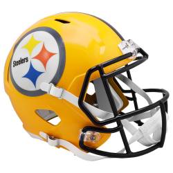 Riddell Speed Replica Helm - Pittsburgh Steelers 2007 gold von Riddell