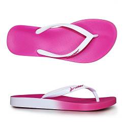 Rider Brasil Rio Damen Strand Flip Flops, Pink, Gr��e 38 von Rider