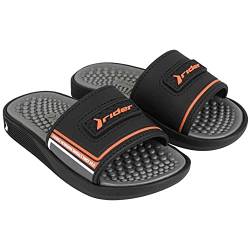 Rider Herren Pump Slides Sandalen Schwarz 44 EU von Rider