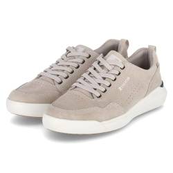 Rieker Herren Low Sneaker Beige Rauleder, Größe:41, Farbauswahl:beige von Rieker Evolution