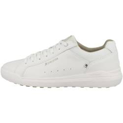 Rieker Herren Low Sneaker Weiß Leder & Textil 44 von Rieker Evolution