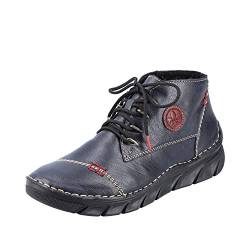 Rieker Damen 55002 Stiefelette, blau, 36 EU von Rieker