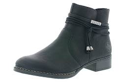 Rieker Damen 73488 Stiefeletten, Schwarz (schwarz / 00 00) von Rieker