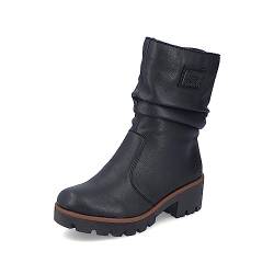 Rieker Damen Klassische Stiefeletten 79260, Frauen Stiefeletten,Bootee,Booties,halbstiefel,Kurzstiefel,uebergangsschuhe,schwarz (00),38 EU / 5 UK von Rieker