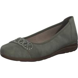 Rieker Damen L9359 Ballerinas, grün, 36 EU von Rieker