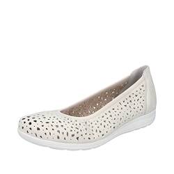 Rieker Damen L9365 Ballerinas, beige, 37 EU von Rieker