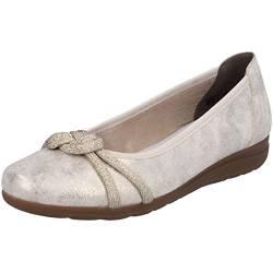 Rieker Damen L9368 Ballerinas, beige, 38 EU von Rieker