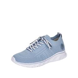 Rieker Damen Low-Top Sneaker 54020, Frauen Halbschuhe,lose Einlage,Freizeit,sportlich,Halbschuhe,straßenschuhe,Strassenschuhe,blau (12),36 EU / 3.5 UK von Rieker