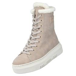 Rieker Damen M1980 Schnürstiefel, Beige, 41 EU von Rieker