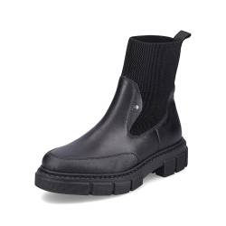 Rieker Damen M3872 Chelsea-Stiefel, schwarz, 36 EU von Rieker