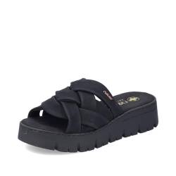 Rieker Damen Pantoletten V1008, Frauen Slipper,Sandalen,Freizeitschuhe,Schlupfschuhe,schluepfschuhe,Slides,Slip-ons,Mules,schwarz (00),36 EU / 3.5 UK von Rieker