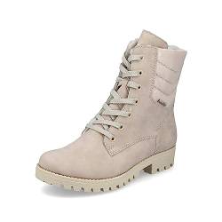 Rieker Damen Schnürstiefeletten 78520, Frauen Stiefeletten,übergangsschuhe,boots,stiefel,bootee,booties,halbstiefel,beige (62),40 EU / 6.5 UK von Rieker