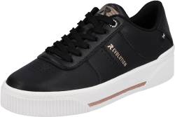 Rieker Damen Sneakers, Black, 39 EU von Rieker