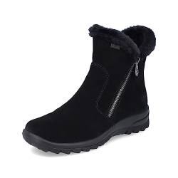 Rieker Damen Winterstiefel L7162, Frauen Stiefel,gefüttert,boots,winterschuhe,uebergangsstiefel,uebergangsschuhe,warm,schwarz (00),38 EU / 5 UK von Rieker