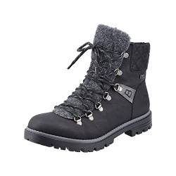 Rieker Damen Y1030 Mode-Stiefel, schwarz, 36 EU von Rieker