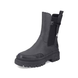 Rieker Damen Y9371 Chelsea-Stiefel, Schwarz, 38 EU von Rieker