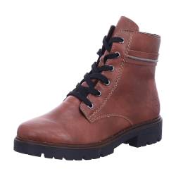 Rieker Damen Z2842 Schnürstiefel, Braun, 39 EU von Rieker