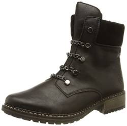 Rieker Damen Z6872 Mode-Stiefel, schwarz, 36 EU von Rieker
