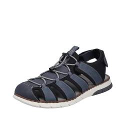 Rieker Herren 25246 Sandale, Blau, 40 EU von Rieker