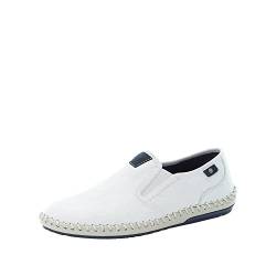 Rieker Herren B4551 Slipper, Weiß 40 EU von Rieker