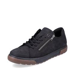 Rieker Herren Bequemschuhe 18910, Männer Schnürhalbschuhe,straßenschuhe,Strassenschuhe,Schnuerung,lace-up,Shoes,Low-tie,Man,schwarz (00),46 EU / 11 UK von Rieker