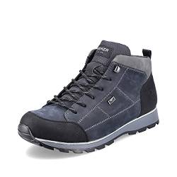 Rieker Herren Bequemschuhe F5740, Männer Schnürhalbschuhe,lose Einlage,wasserdicht,riekerTEX,Komfortschuhe,Halbschuhe,schwarz (00),46 EU / 11 UK von Rieker