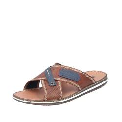 Rieker Herren Frühjahr/ Sommer Pantoletten, Brown 21061 25, 40 EU von Rieker