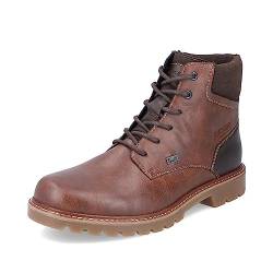 Rieker Herren Schnürstiefeletten 38840, Männer Stiefeletten,uebergangsschuhe,uebergangsstiefel,schnürboots,winterschuhe,braun (25),42 EU / 8 UK von Rieker