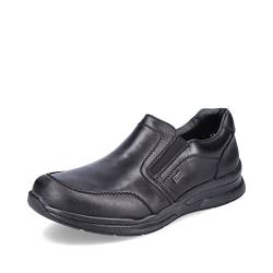 Rieker Herren Slipper 14850, Männer Slip On,lose Einlage,Schlupfschuhe,schluepfschuhe,Slip-ons,freitzeitschuhe,Mokassins,schwarz (00),43 EU / 9 UK von Rieker