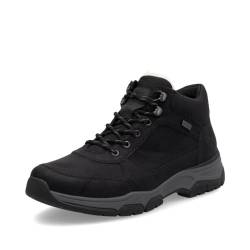 Rieker Herren Sneaker 31211, Männer Schnürschuhe,lose Einlage,Schnuerschuhe,Schnuerer,straßenschuhe,Strassenschuhe,schwarz (00),43 EU / 9 UK von Rieker