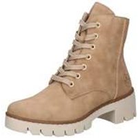 Rieker Schnürstiefelette Damen beige von Rieker