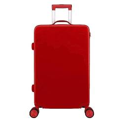 Koffer tragbar Koffer mit Rollen, tragbar, großes Fassungsvermögen, verschleißfester und sturzsicherer Koffer für Studenten, Handgepäck Bußgeld von Rieort