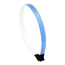 Righe e Pois - Glitzernder Haarreif - Breite 1 cm - Packung mit 1 einfarbigem Haarreif (Hellblau) von Righe e Pois