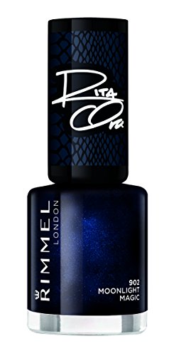 Rimmel London Super, Nagellack, dunkelgrauer Glanz, 8 ml von Rimmel