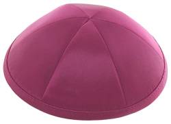 Rimmon Judaica Deluxe Satin Kippah, 19 cm, fuchsia, One size von Rimmon Judaica