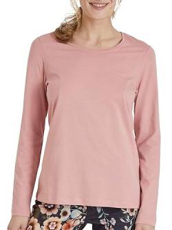 Ringella Bloomy Damen T-Shirt in Unifarbe Terracotta 52 3551410,Terracotta, 52 von Ringella