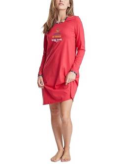 Ringella Damen Nachthemd mit Motivdruck rot 38 2511054,rot, 38 von Ringella