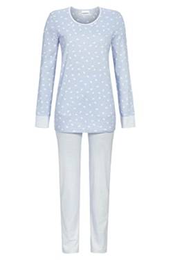 Ringella Damen Pyjama in zarten Pastelltönen himmelblau 46 3511241,himmelblau, 46 von Ringella