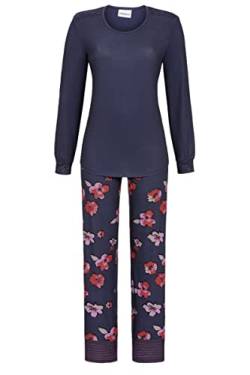 Ringella Damen Pyjama mit Spitzenbesatz deep Blue 36 2511232,deep Blue, 36 von Ringella