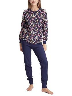 Ringella Damen Pyjama mit Strickbündchen Night 38 2511252,Night, 38 von Ringella