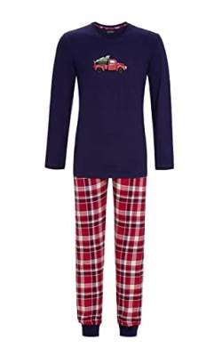 Ringella Herren Pyjama mit Motivdruck Marine 50 3541224,Marine, 50 von Ringella