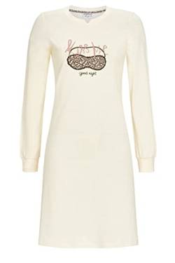 Ringella Lingerie Damen Nachthemd mit Strickbündchen Perle 38 3561016,Perle, 38 von Ringella