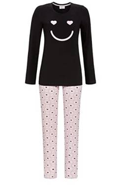 Ringella Lingerie Damen Pyjama mit Motivdruck schwarz 44 2561211,schwarz, 44 von Ringella